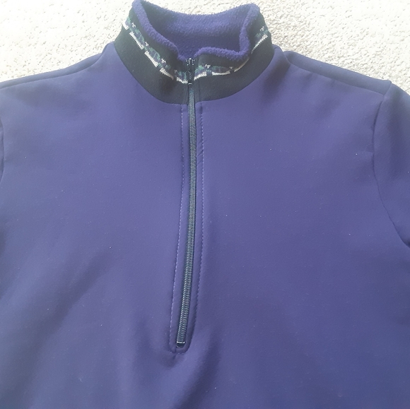 Vintage Y2K Performance Bicycle Fleece Cycling Jersey, Rear Zip Kangaroo Pocket - Picture 6 of 16